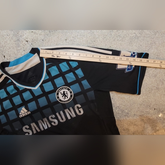 Chelsea Sturridge #23 Samsung Away Football Jersey Adidas Sport Shirt Sz Medium - Picture 8 of 16